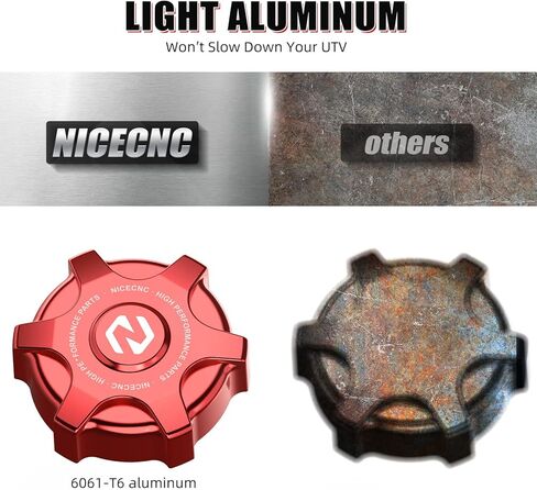 NICECNC Gas Fuel Cap Aluminum Alloy Compatible with Can Am Maverick X3 4x4 Turbo DPS 2018 2019 2020, Maverick X3 4x4 XMR/XRC Turbo DPS 2018 2019 2020 2021, Maverick X3 Max R 4x4 Turbo DPS 2017-2019 in Saudi Arabia