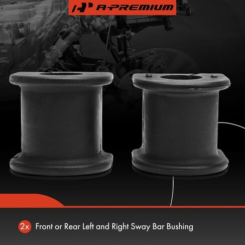 A-Premium 2 x Front or Rear Sway Bar Bushing Kit, Compatible with Toyota 4Runner 1996-2002/2006-2009, Supra 1997-1998, Tercel 1997-1998 & Lexus GX470 2006-2009 in Saudi Arabia