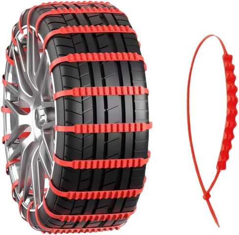 Car Snow Tire Chains for Honda Nc700 Nc700x NC 700 / S/X Integra,Portable Non-Slip Tyre Emergency Straps,Adjustable Anti Skid Tire Chains,Reusable Anti Snow Chains,Automotive,Twenty Pieces in Saudi Arabia