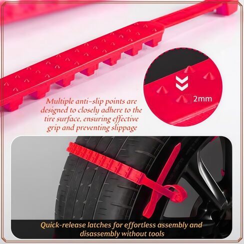 Car Snow Tire Chains for Honda Nc700 Nc700x NC 700 / S/X Integra,Portable Non-Slip Tyre Emergency Straps,Adjustable Anti Skid Tire Chains,Reusable Anti Snow Chains,Automotive,Twenty Pieces in Saudi Arabia
