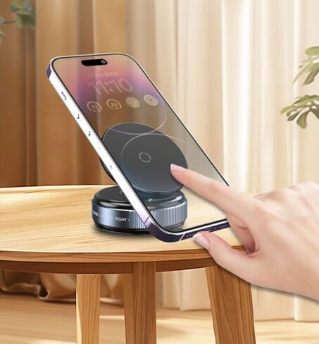 PRIMEWAVE 360° Magnetic Car Phone Holder – Universal Dashboard & Air Vent Mount | Strong Magnet Grip, Compact Design, Anti-Slip Base | Compatible with iPhone, Samsung, GPS Devices in Saudi Arabia