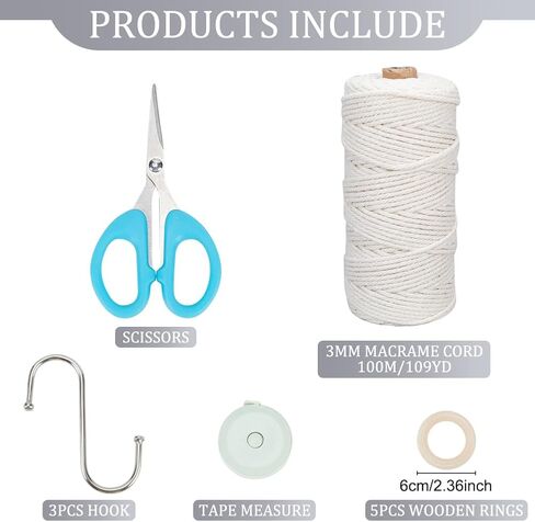 freebloss 3 مجموعات macrame مصنع شماعات عدة macrame الجدار شنقا عدة macrame مصنع الشماعات داخلي شنقا زارع سلة macrame كيت للمبتدئين مع فيديو تعليمي in Saudi Arabia