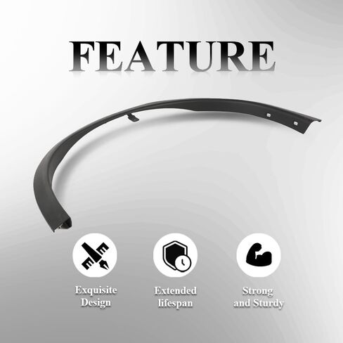 CHEDA Fender Flares Set Front 2Pcs Textured Compatible with Nissan Rogue 2014 2015 2016 2017 2018 2019 2020 in Saudi Arabia