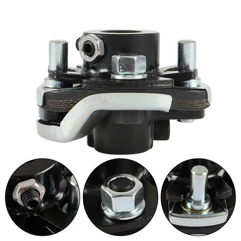 3/4inch DD x 3/4inch-36 Spline Rag Joint Steering Coupler Replacement for GM Ford 1958-1967 Manual Boxes in Saudi Arabia