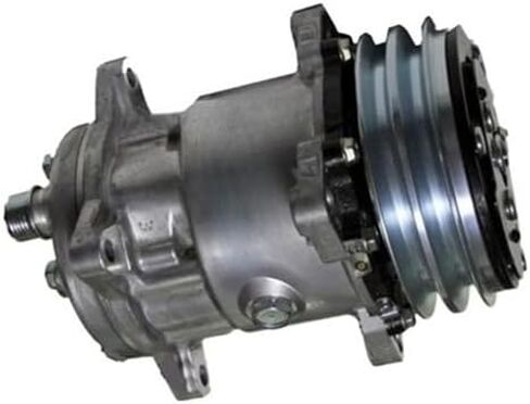 ضاغط تيار متردد SD508/SD5H14 متوافق مع الجرارات - مضخة تكييف بديلة 6670 6680 72239750 4537 6634 4269 526347 1401136 S6634 C508PF3 مع قابض (12VO) in Kuwait