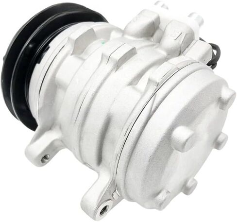 ضاغط تيار متردد 10P08E - متوافق مع جرار Kubota M8200 M9000 U35-S2 DT-HSTC - نوع 12V PV1 - يستبدل OEM 4472007443 447200-7443 - مضخة تكييف هواء شديدة التحمل in Kuwait