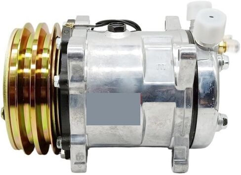 Ac air conditioning conditioner compressor 2 Grooves 12V / 24v Tractor Excavator Heavy Duty Truck Compatible With sd508 sanden 508(12V R134a) in Saudi Arabia