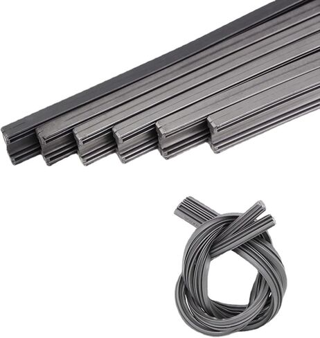 Cars Wiper Strip,2pcs Boneless Frameless Rubber Car Wiper Refill Strips Windscreen 26'' Windshield Car Accessories in Saudi Arabia