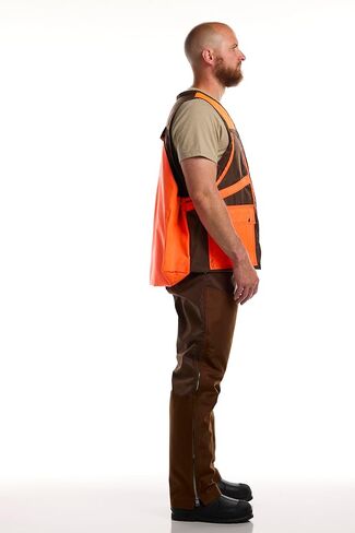 DAN'S Hunting Gear, LLC Briar Proof Frontloading Game Vest, Made in U.S.A. in Kuwait