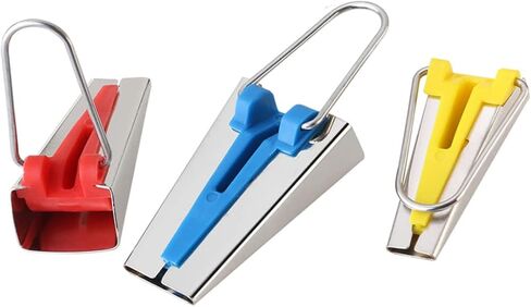 Angoily Bias Tape Maker Tool for Fabric DIY Binding for Quilting Easy to Use Durable Sewing Accessories for Creating Fabric Accents and Borders in Saudi Arabia