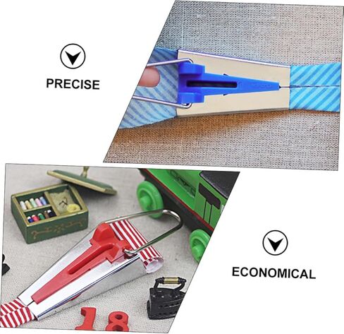Gadpiparty 9pcs Bias Tape Maker Tool for Fabric Binding Includes and Quilting Supplies for Quick and Professional Bias Tape Creation in Saudi Arabia