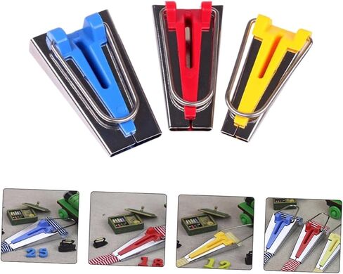 Gadpiparty 9pcs Bias Tape Maker Tool for Fabric Binding Includes and Quilting Supplies for Quick and Professional Bias Tape Creation in Saudi Arabia