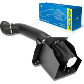 PHILTOP High Performance Aluminum Cold Air Intake System Kit with Filter for 2009-2015 R-a-m 1500 2500 3500 5.7L V8 Increase Acceleration and Engine Growl, Horse Power and Torque in Saudi Arabia