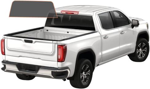 DIY-MotoShield Pro Premium Professional 1.5Mil طبقة تظليل نافذة كربون نانو مسبقة القطع لسيارة 2019-2021 Gmc Sierra 1500 Crew Cab - (السائق الأمامي/الراكب 35%) in Kuwait