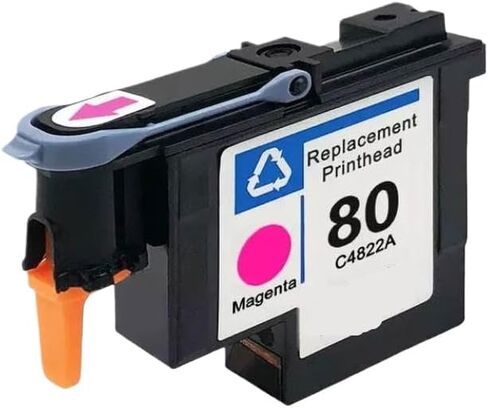 Refurbished Print Head 80 C4820A C4821A C4822A C4823A Compatible 1050 1055 1055cm 1050c Printer(Magenta) in Saudi Arabia