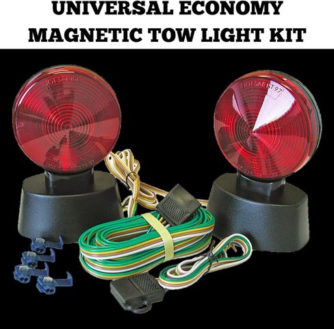 Roadmaster 2120 Universal Economy Magnetic Tow Light Kit | Fits All Vehicles | No Splicing Required for Installation | Versatile Use | Secure Attachment | Durable Construction in Saudi Arabia