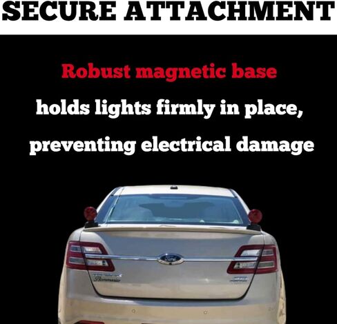 Roadmaster 2120 Universal Economy Magnetic Tow Light Kit | Fits All Vehicles | No Splicing Required for Installation | Versatile Use | Secure Attachment | Durable Construction in Saudi Arabia