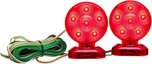 طقم إضاءة سحب LED للتركيب المغناطيسي TLL21RK من Optronics، أحمر in Saudi Arabia
