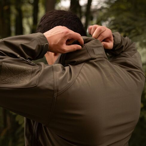 Mil-Tec Men's Softshell Jacket SCU 14 Dark Coyote in Saudi Arabia