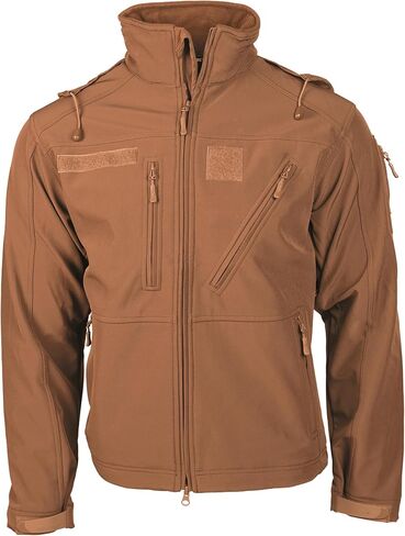 Mil-Tec Men's Softshell Jacket SCU 14 Dark Coyote in Saudi Arabia
