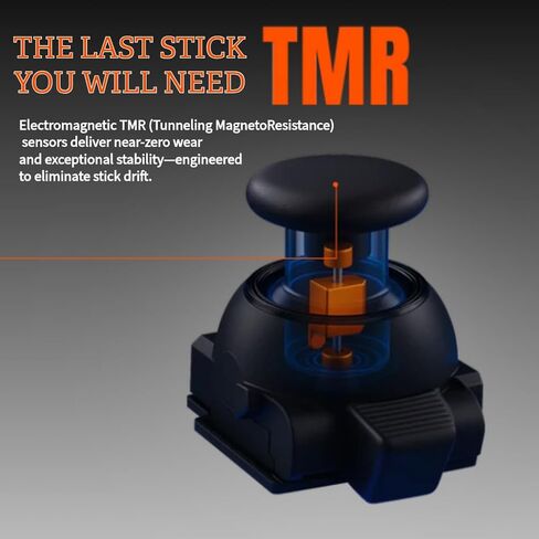 Pro Custom TMR Hall Effect Joystick Module Compatible with PS5 DualSense Edge Drift Free Magnetic Stick Replacement High Precision Long Life Design 1x in Saudi Arabia
