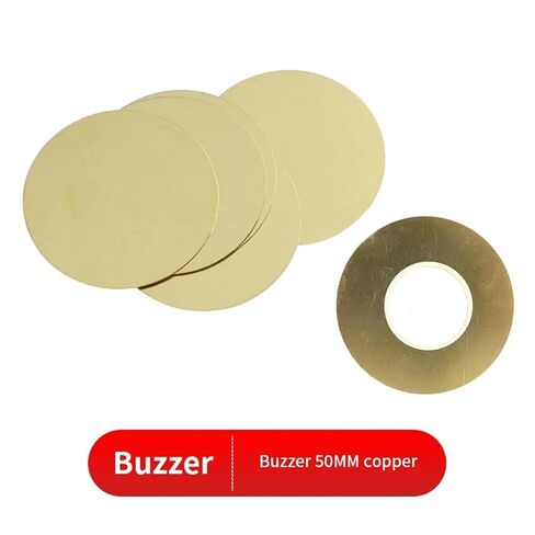 10 Pcs Piezoelectric Piezo Ceramic Wafer Plate Dia 12mm 15mm 18mm 20mm 27mm 35mm 50mm for Buzzer Loudspeaker(Wire-20mm-10PCS) in Saudi Arabia