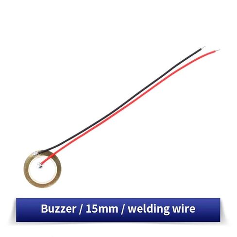 10 Pcs Piezoelectric Piezo Ceramic Wafer Plate Dia 12mm 15mm 18mm 20mm 27mm 35mm 50mm for Buzzer Loudspeaker(Wire-20mm-10PCS) in Saudi Arabia