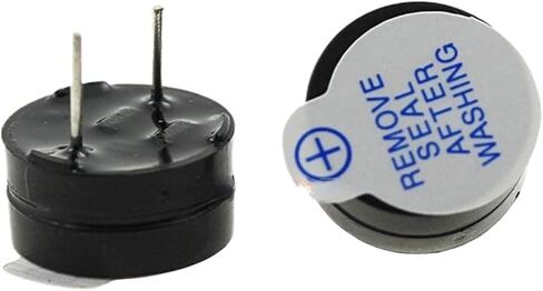 20PCS Ultra Thin Buzzer 3V 5V 12V Active 12065 12 * 6.5mm Split Long Sound Electromagnetic Type(5V(Blue)) in Saudi Arabia