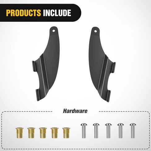 Nilight 52 inch Curved LED Light Bar Bracket Mounting Upper Windshield Roof Cab Brackets for Dodge RAM 1500 4th Gen 2009-2018, 1500 Classic 2019-2024 and RAM 2500 3500 2010-2018 in Saudi Arabia
