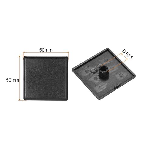 Single Hole Square Aluminum Extrusion End Cap [for aluminum bar end,storage rack] - 30x30mm / 10pcs in Saudi Arabia