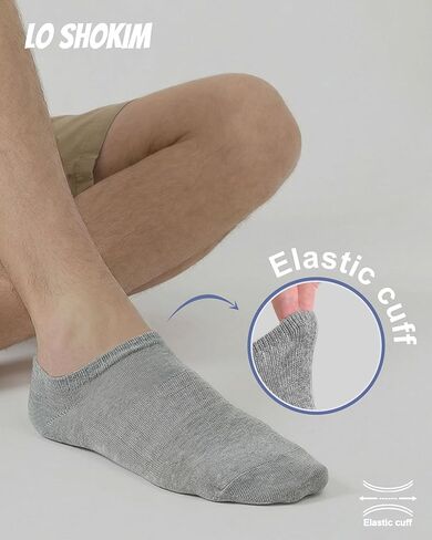 No Show Socks Men 8 Pairs Cotton Low Cut Socks Casual Breathable Non Slip Invisible Socks 6-9/9-12/12-14 in Kuwait