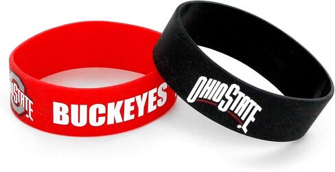 Aminco NCAA Utah Utes Wide Bracelet, 2-Pack in Saudi Arabia
