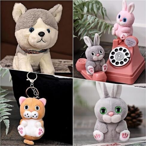 Mirovim 200pcs Safety Eyes for Amigurumi with Washers, Colorful Plastic Eyes in 5 Sizes (10/12/14/16/18mm), Crochet Craft Supplies for Stuffed Animals, Dolls & DIY Projects, Ideal Gift for Crafters in Saudi Arabia