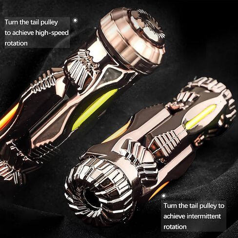 ألعاب فيدجيت المعدنية للبالغين: أداة تخفيف الضغط EDC فيدجيت سبينر، حلقة دوارة رائعة لتخفيف التوتر للإصبع، أفضل هدية لعبة فولاذية صغيرة للرجال (JJ008-Gold) in Kuwait