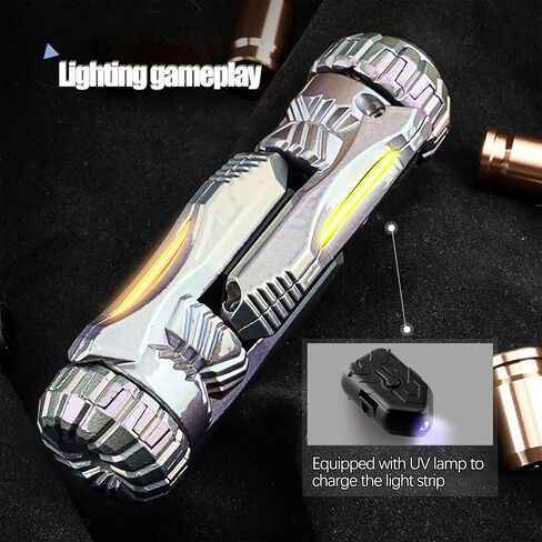 ألعاب فيدجيت المعدنية للبالغين: أداة تخفيف الضغط EDC فيدجيت سبينر، حلقة دوارة رائعة لتخفيف التوتر للإصبع، أفضل هدية لعبة فولاذية صغيرة للرجال (JJ008-Gold) in Kuwait