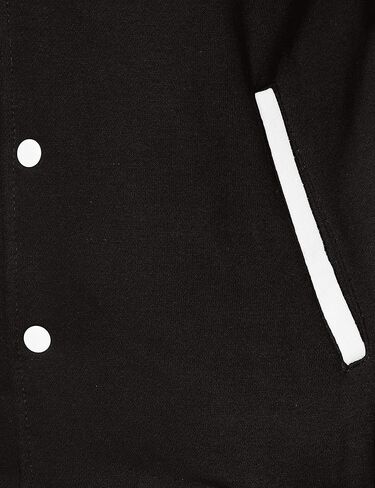 AWDis Hoods Varsity Letterman jacket Kelly Green / White L in Kuwait