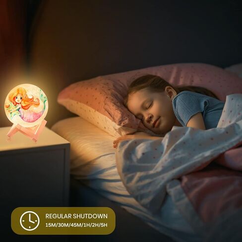 CPLA DIY 3D Moon Night Light, Paint Your Own Moon Lamp Kit, Arts Supplies and Crafts Kit, Ages 6 7 8 9 10 11 12 13 Year Old Girls Boys Kids Birthday Gifts in Saudi Arabia