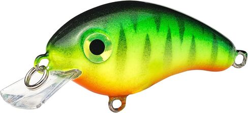 Strike King Bitsy Pond Minnow Crankbait Chartreuse Black in Saudi Arabia