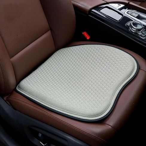 Car Seat Cushion for Mercedes Benz GLK 350 GLK 300 GLK 250, Universal Integrated Honeycomb Four Seasons Breathable Comfortable Portable Seat Pad Tailbone Pain Relief Coccyx Pillow,Beige in Saudi Arabia