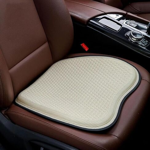 Car Seat Cushion for Mercedes Benz GLK 350 GLK 300 GLK 250, Universal Integrated Honeycomb Four Seasons Breathable Comfortable Portable Seat Pad Tailbone Pain Relief Coccyx Pillow,Beige in Saudi Arabia