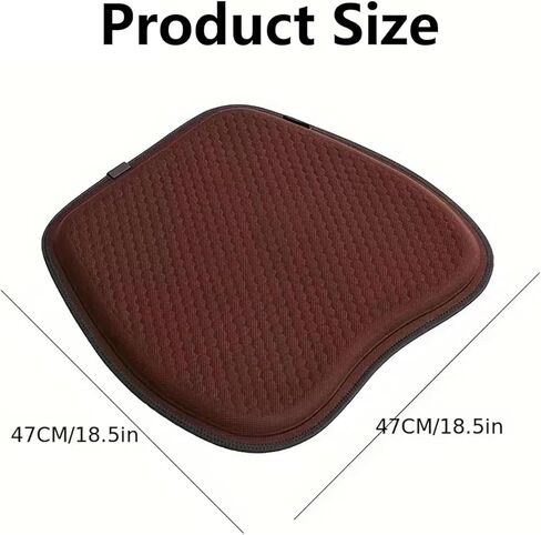 Car Seat Cushion for Mercedes Benz GLK 350 GLK 300 GLK 250, Universal Integrated Honeycomb Four Seasons Breathable Comfortable Portable Seat Pad Tailbone Pain Relief Coccyx Pillow,Beige in Saudi Arabia