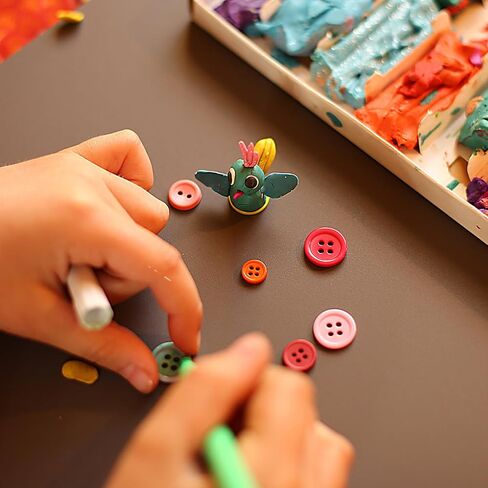 About 660 Resin Buttons of Various Specifications Assorted Buttons for Crafts Handmade DIY Multicolor in Saudi Arabia