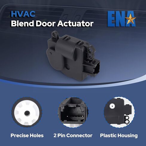 ENA HVAC Air Blend Door Actuator 604-024 Compatible with Dodge Challenger Charger Dakota Chrysler 300 Ram C/V Dakota VW Routan Mitsubishi Raider 2008-2019 Replaces 68031977AA 68033337AA in Saudi Arabia