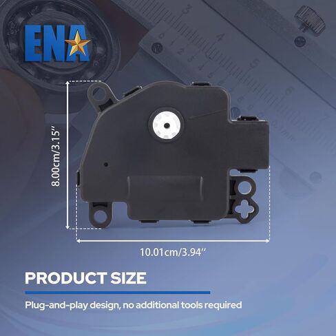ENA HVAC Air Blend Door Actuator 604-024 Compatible with Dodge Challenger Charger Dakota Chrysler 300 Ram C/V Dakota VW Routan Mitsubishi Raider 2008-2019 Replaces 68031977AA 68033337AA in Saudi Arabia