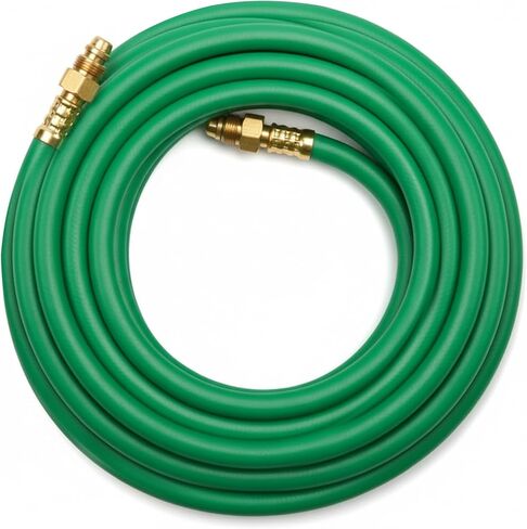 Argon Gas Hose for MIG/TIG Welding Flowmeter 1/4", 5/8"X18 Male, NPT Fittings, Inert Hose (50 Feet) in Saudi Arabia