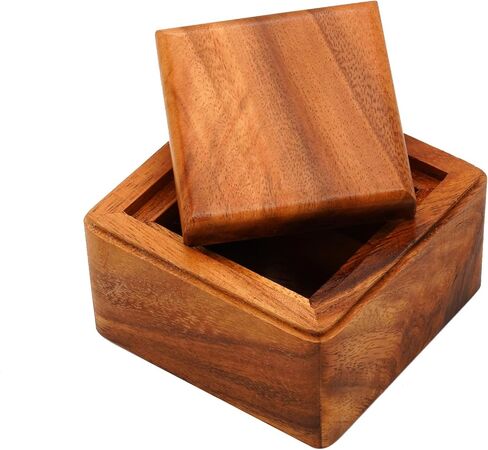 BSIRI Magic Sliding Box- Secret Box Brain Teaser Wooden Puzzle Boxes with Hidden Compartments. Ideal Mystery Box, Money Box, Jewelry Box, 3D Puzzle Lock Box, Gift Card, and Money Puzzle Box in Kuwait