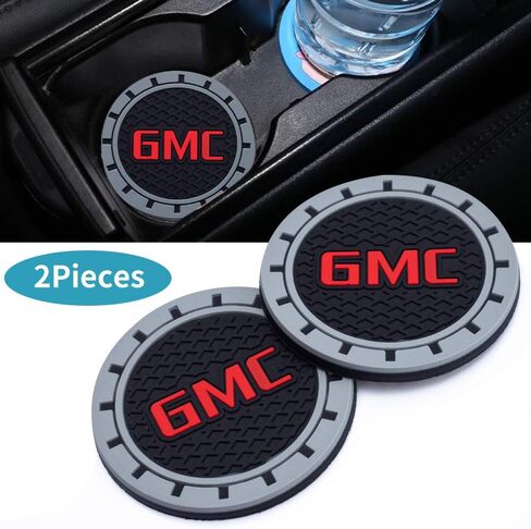 Car Cup Holder Coaster for Cadillac ATS CTS EXT SRX XTS XLR Sedan ELR Recessed Silicone Cupholder Coaster Interior Accessories 2.75in 2Pieces in Saudi Arabia