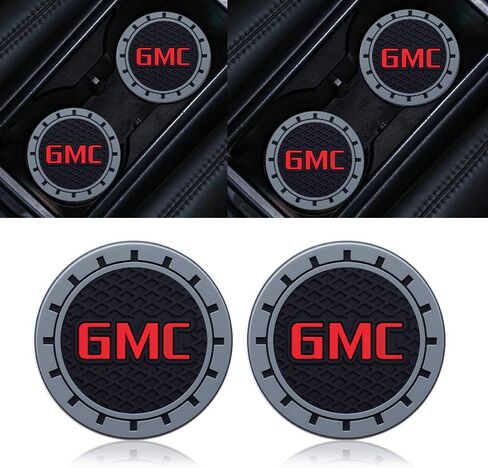 Car Cup Holder Coaster for Cadillac ATS CTS EXT SRX XTS XLR Sedan ELR Recessed Silicone Cupholder Coaster Interior Accessories 2.75in 2Pieces in Saudi Arabia