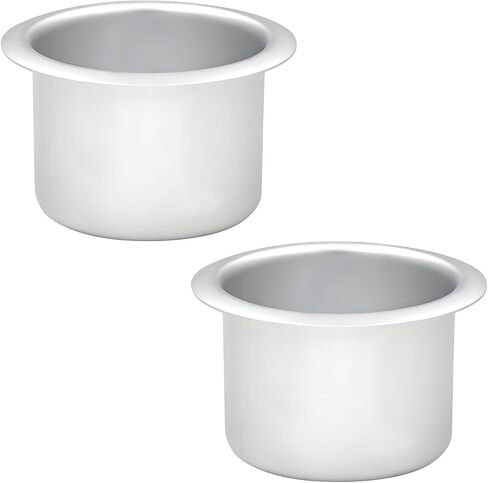 2 PCS Metal Sofa Recliner Handles Cup Holder, Insert Replacement Drink Can Holder for Car Truck Game Table, Drop in Cup Holder for Sofa Couch Boat Golf Cart, Car Accessories (Black) in Saudi Arabia