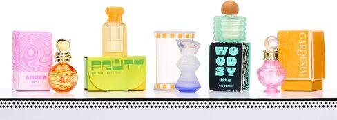 MGA's Miniverse - Make It Mini Fragrances Mini Collectibles (6 عبوات) حزمة عمياء، DIY، مستحضرات تجميل حقيقية، عطر، عنبر، خشبي، فاكهي، زهري، روائح منعشة، غير سامة، جامعي، 8+ in Kuwait